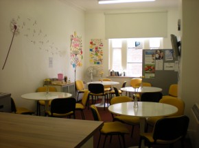The New Look Dining Room at Hope House